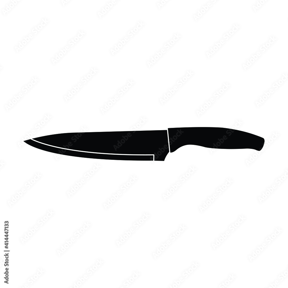 Meat cleaver knife - vector icon 