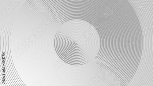 Abstract illustration of a pattern of white concentric circles waving
