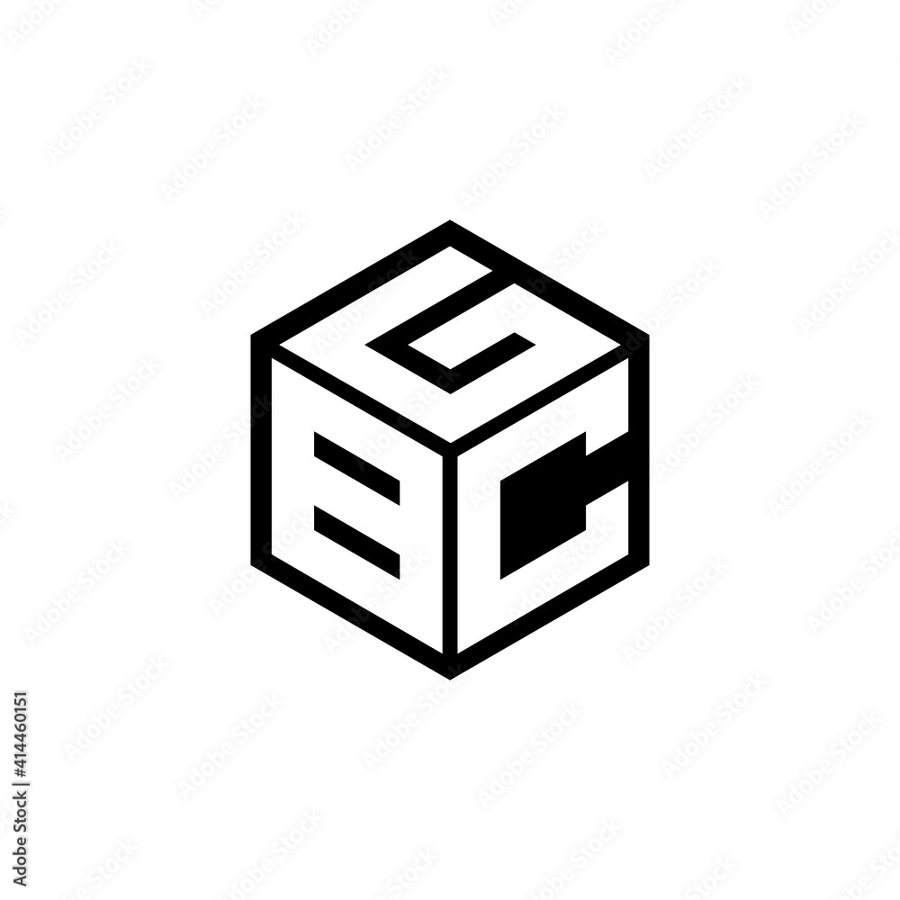 BCG letter logo design with white background in illustrator, vector ...