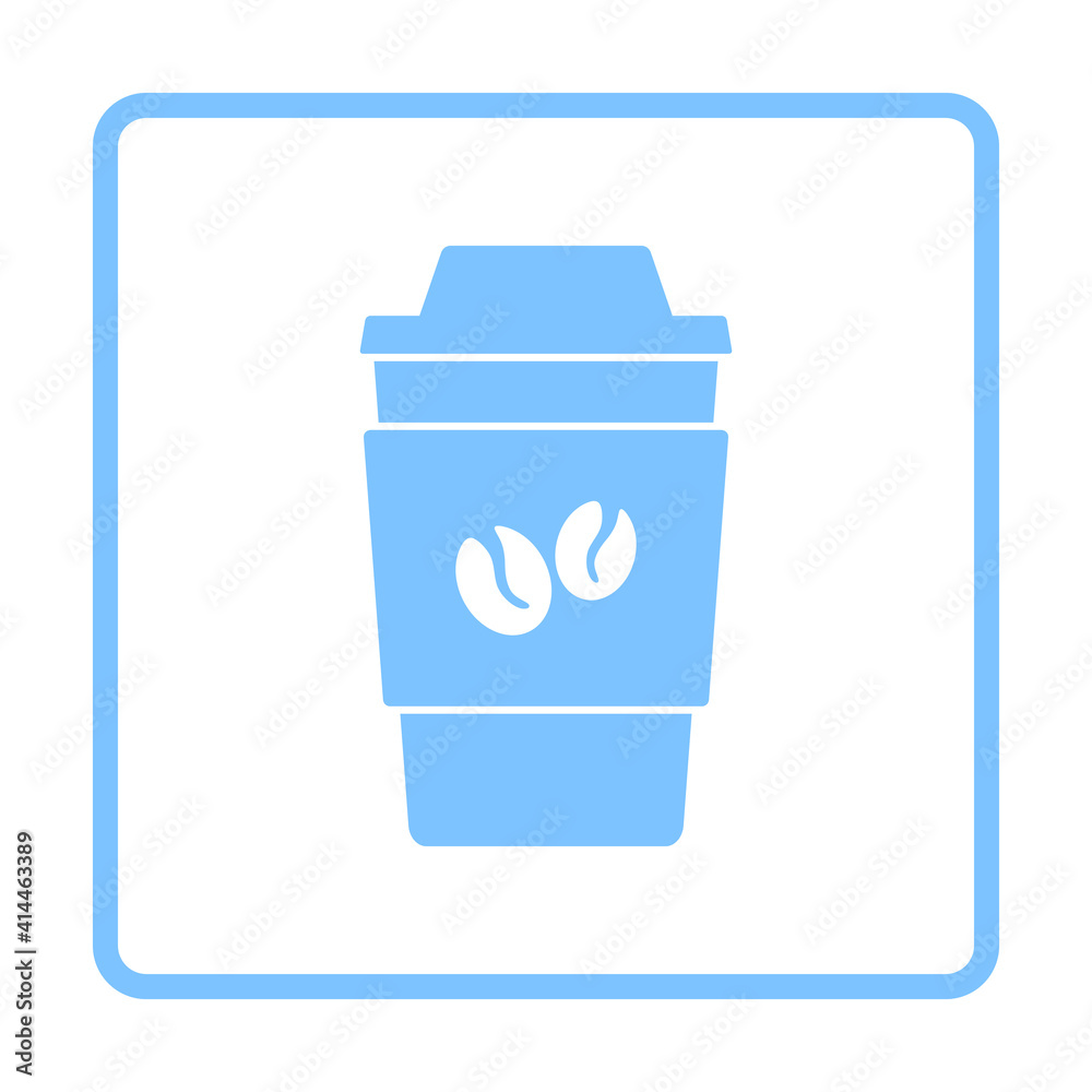 Outdoor Paper Cofee Cup Icon Outdoor Paper Cofee Cup Icon