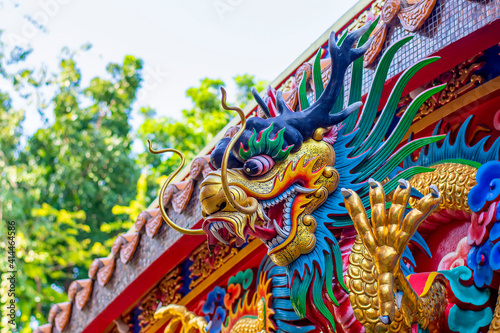 Chinese dragon head