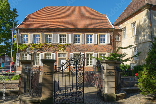 Rathaus und Gemeindeverwaltung in Nottuln, Nordrhein-Westfalen, Münsterlansd