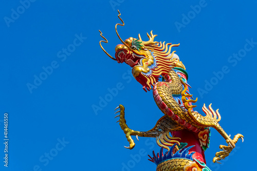 Chinese dragon head