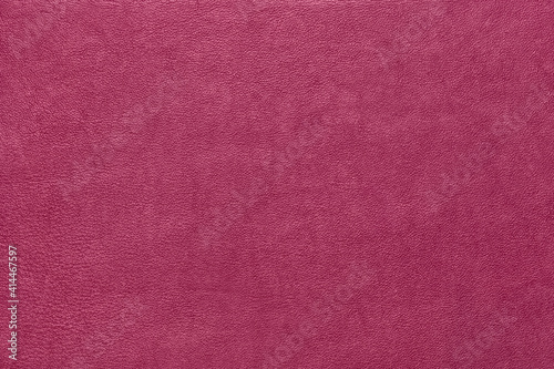 Fuchsia leather texture background for bag, sofa, seat cover
