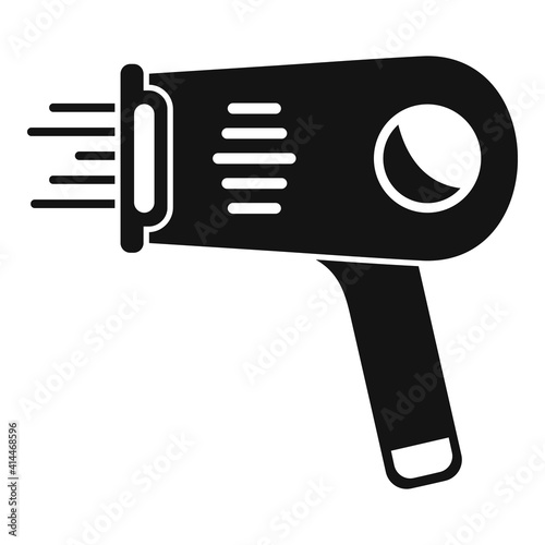 Laser hair removal pistol icon. Simple illustration of laser hair removal pistol vector icon for web design isolated on white background