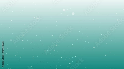 particles circle rotate on color background. Glittering Particles With Bokeh.