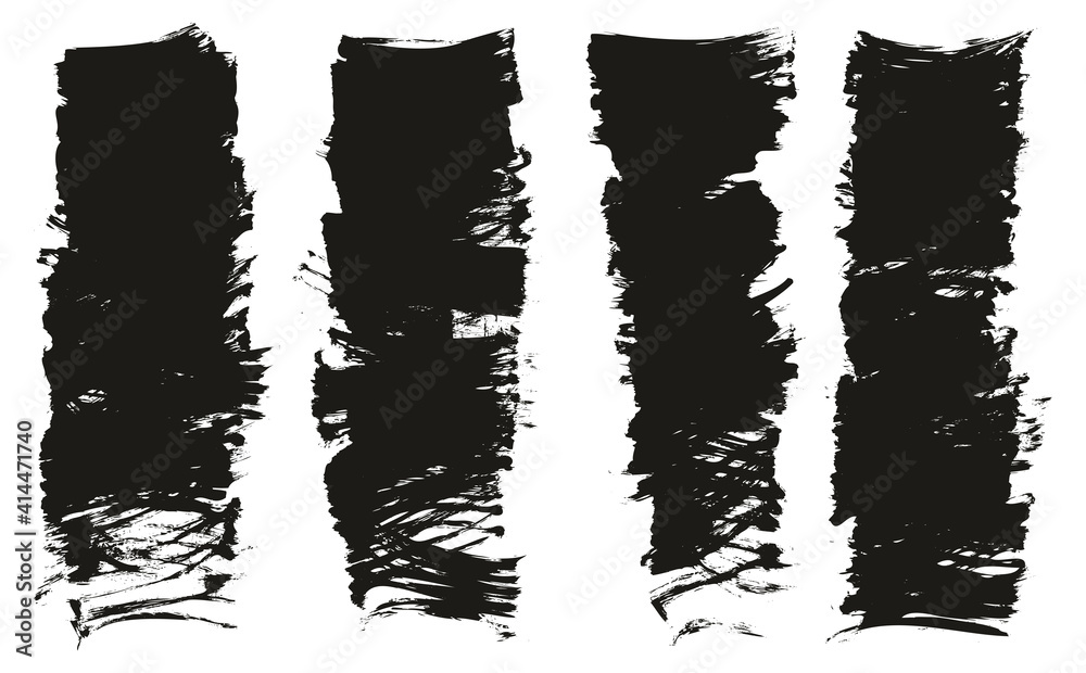 Flat Fan Brush Regular Short Background High Detail Abstract Vector Background Set Flat Fan Brush Regular Short Background High Detail Abstract Vector Background Set