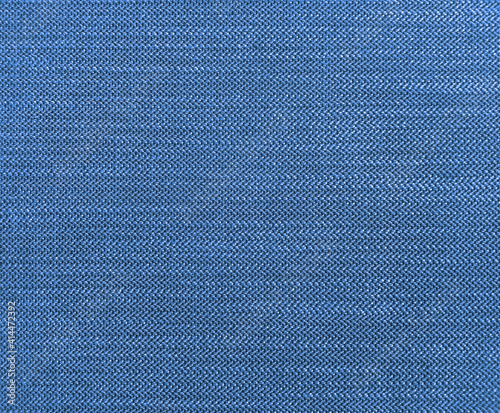 blue color twill woven fabric texture background
