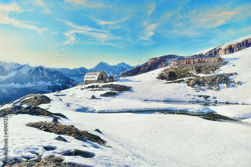 The Vittorio Emanuele II refuge in the upper Valsavaranche
