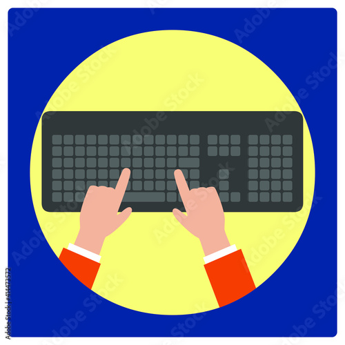 Vector illustration for Key Loggers EPS10