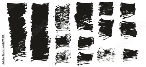 Flat Fan Brush Regular Short Background High Detail Abstract Vector Background Extra Set 