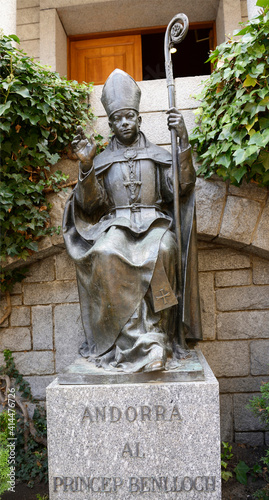 Princep Benlloch, Co-prince of Andorra, Bishop of Urgell photo