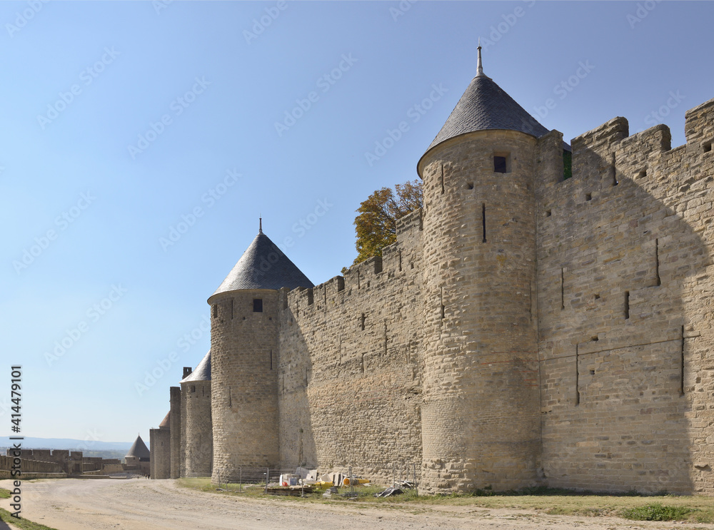 The fortress of Carcassonne