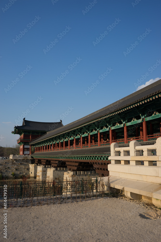 Woljeonggyo Bridge in Gyeongju, South Korea Woljeonggyo Bridge in Gyeongju, South Korea