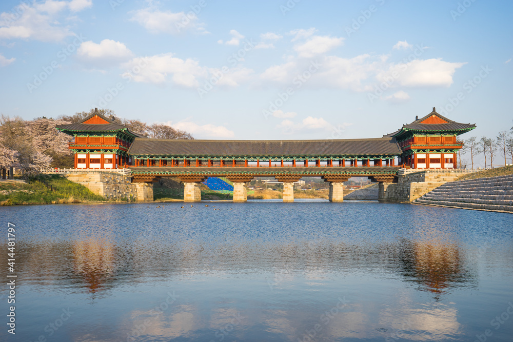 Woljeonggyo Bridge in Gyeongju, South Korea Woljeonggyo Bridge in Gyeongju, South Korea
