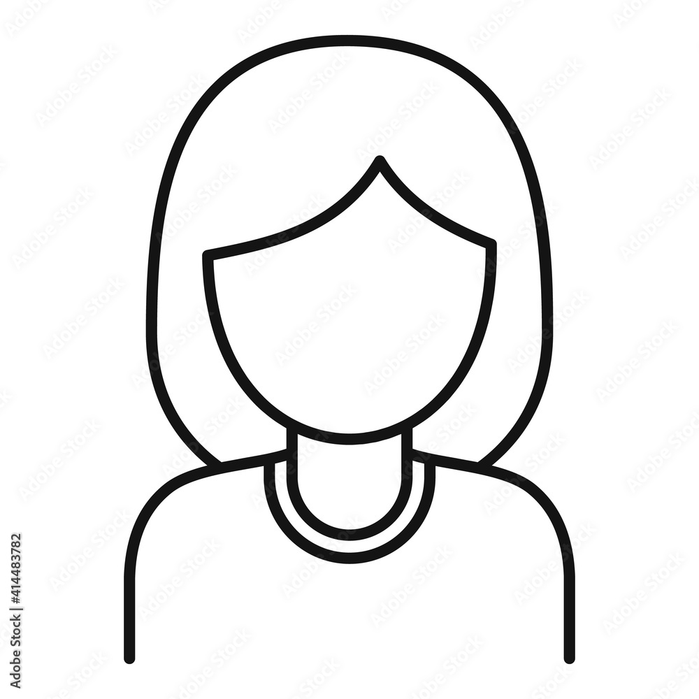 Tv press person icon. Outline tv press person vector icon for web design isolated on white background Tv press person icon. Outline tv press person vector icon for web design isolated on white background