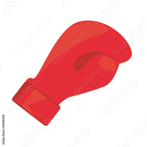 boxing sport glove accessory icon