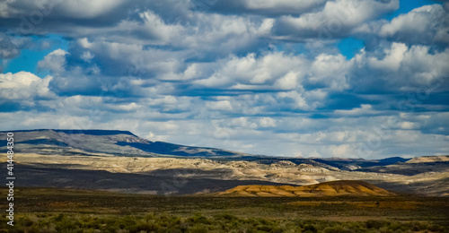 Rain clouds during the day over the plains in Utah, US © Oleg Kovtun