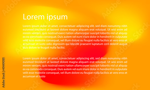 abstract vector illustration on color background. great for landing pages, banners, etc.