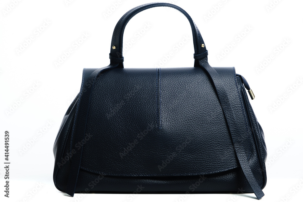Fototapeta premium black bag isolated on white