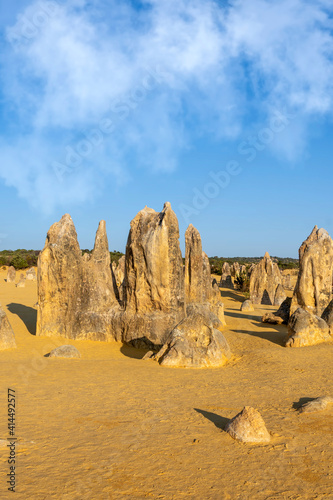 The beautiful Pinnacles Desert in western Australia