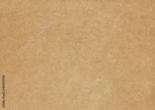 Brown craft paper cardboard texture. Vector illustration