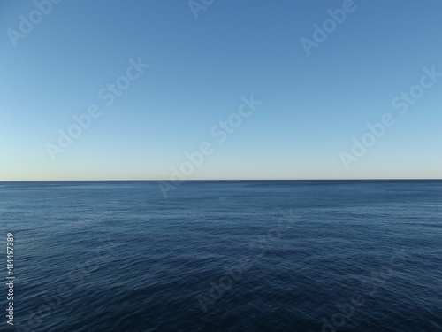 blue to blue, endless skys and open waters