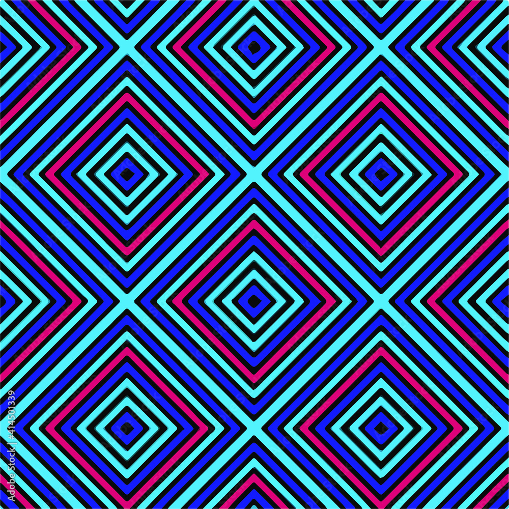Seamless pattern with multicolored shapes.