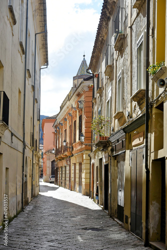 A street in Sant Agata dei Goti  a medieval village in the province of Benevento  Italy.