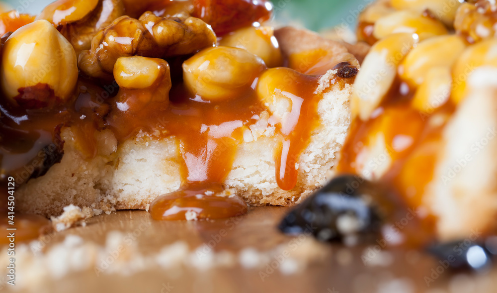 tartlet dough flows sweet caramel tartlet dough flows sweet caramel