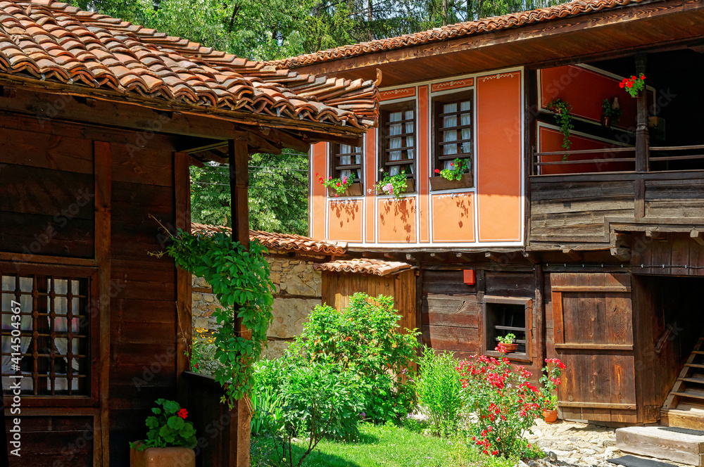 Traditional Bulgarian house from Koprivshtitsa Traditional Bulgarian house from Koprivshtitsa