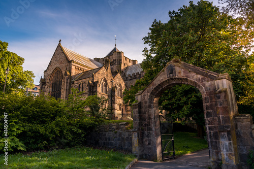 Bangor Cathedral, Gwynedd, Wales, UK. Church in Wales
