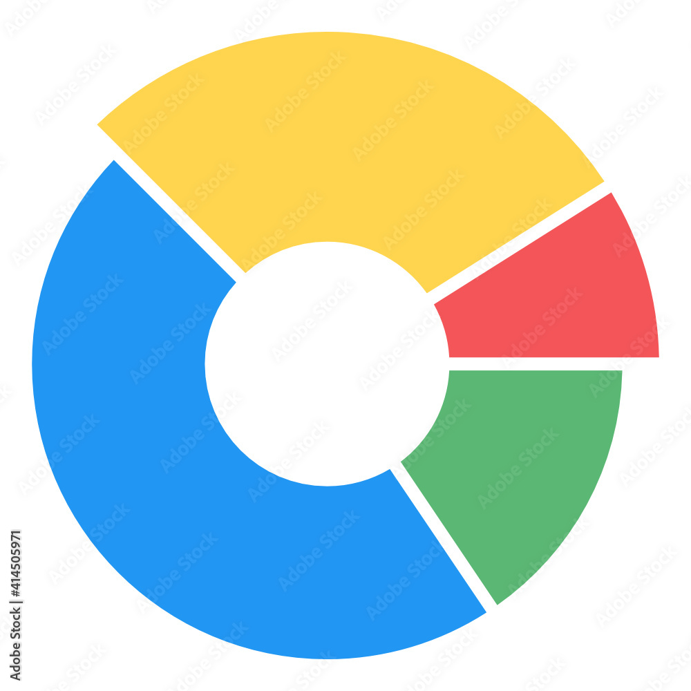 A modern infographic showing multi pie chart in flat icon
A modern infographic showing multi pie chart in flat icon