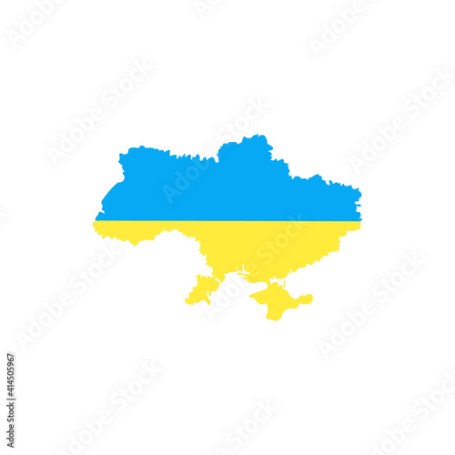 This is a Ukraine map on a white background.