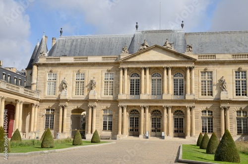 Historical building in Paris, France photo