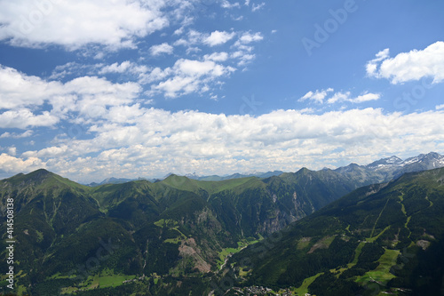 Fototapeta Naklejka Na Ścianę i Meble -  mountains landscape in summertime Bad Gastein Austria