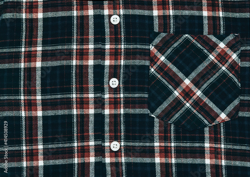 Casual clothes. Checkered shirt