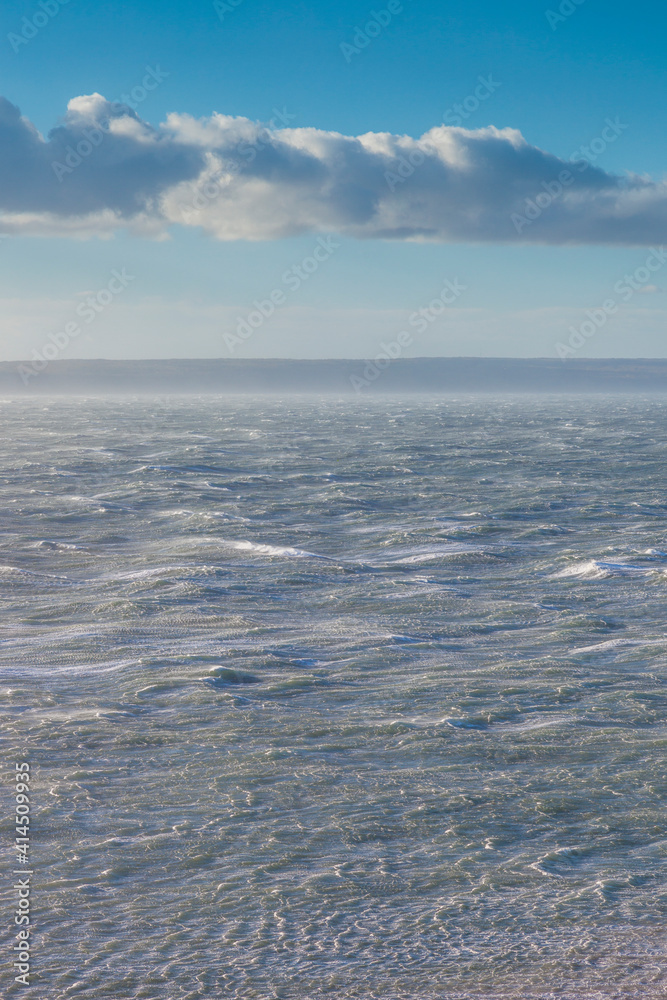 Canada, Nova Scotia, Advocate Harbour. High winds on the Bay of Fundy Canada, Nova Scotia, Advocate Harbour. High winds on the Bay of Fundy