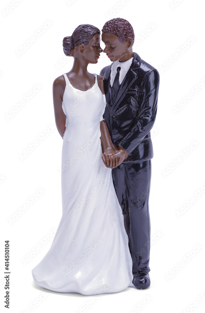African American Wedding Topper