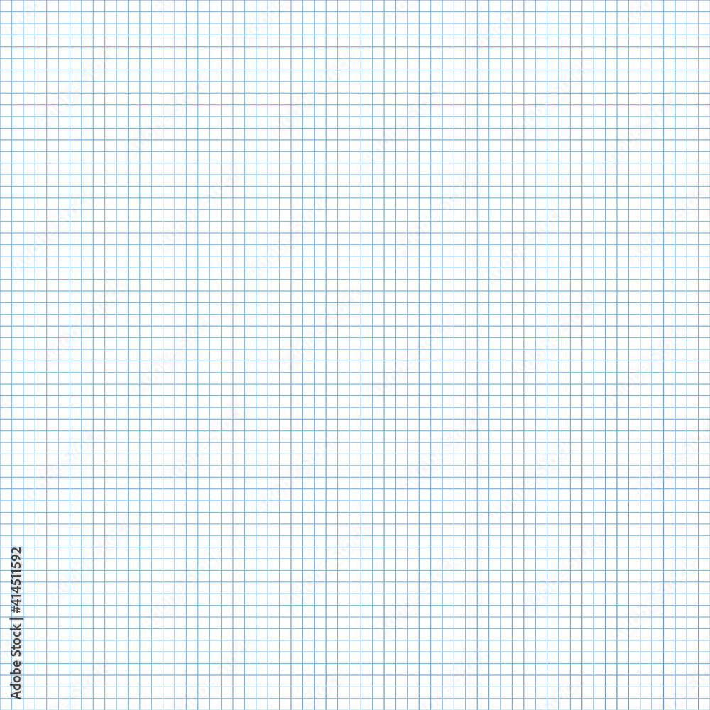 Grid paper. Abstract squared background with color graph. Geometric pattern for school, wallpaper, textures, notebook. Lined blank on transparent background.