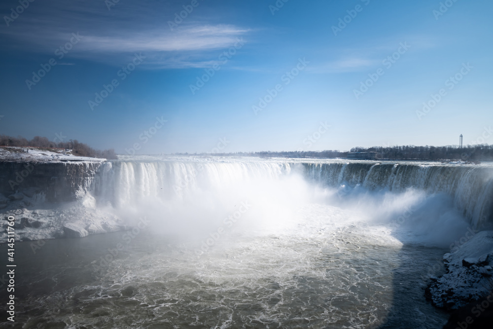 Niagara falls in Winter