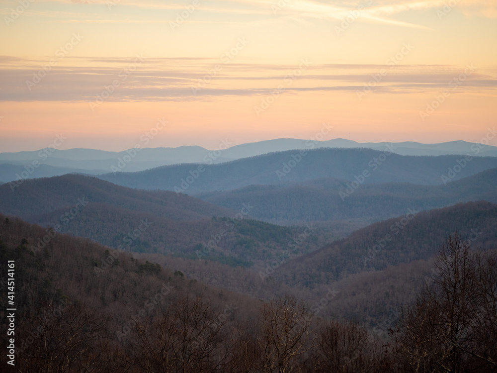 Western North Carolina Mountains - From the Blue Ridge Parkway