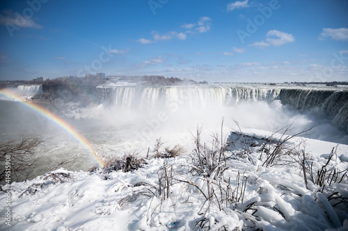Niagara falls in Winter