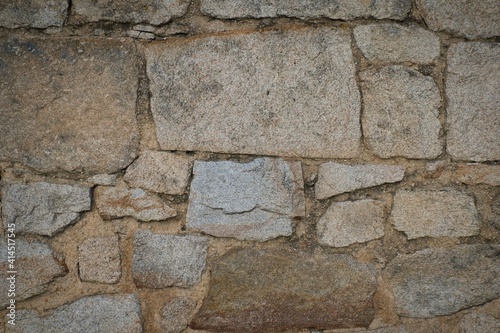 Rustic stone wall. Stone surface.
