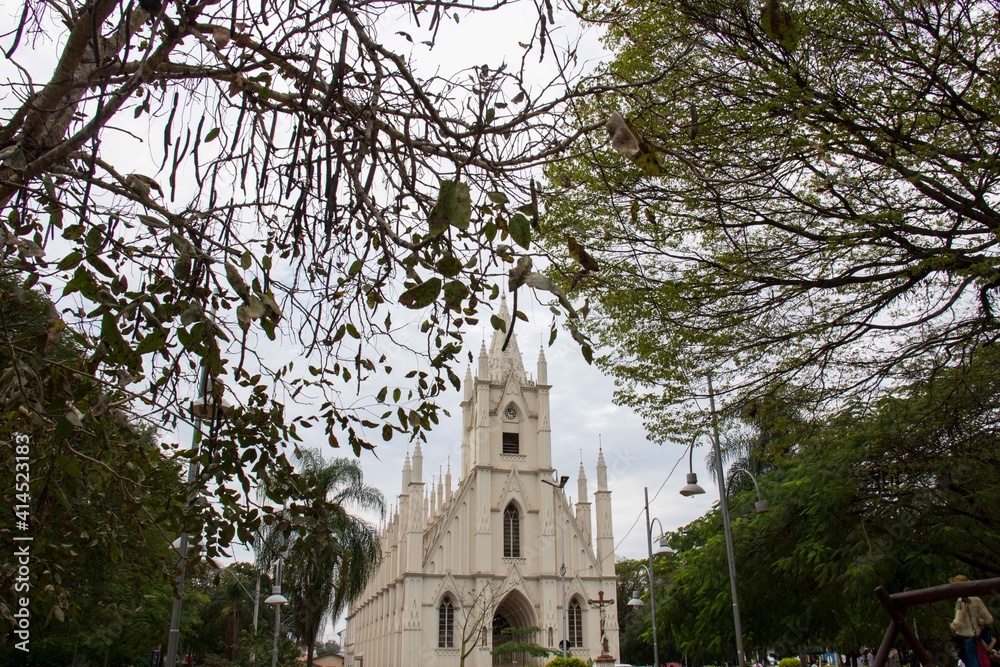 Fototapeta premium church in the village