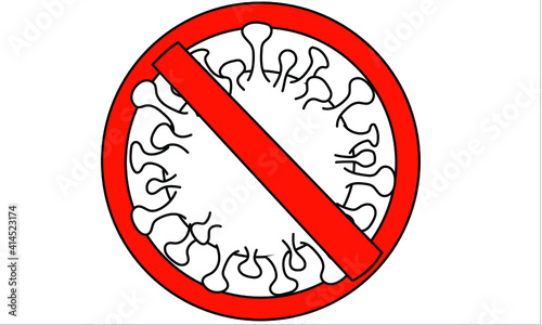 Coronavirus covid-19 banned 