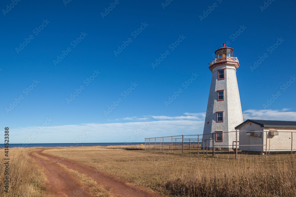 Canada, Prince Edward Island, North Cape Lighthouse. Canada, Prince Edward Island, North Cape Lighthouse.