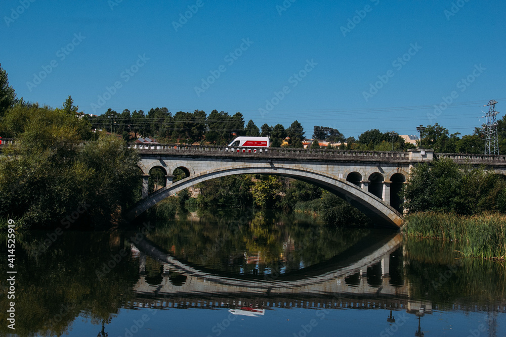 Fototapeta premium bridge over the river
