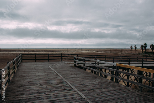 pier on the beach