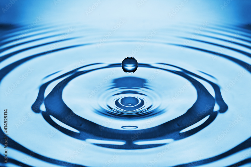 The round transparent drop of water, falls downwards... The round transparent drop of water, falls downwards...